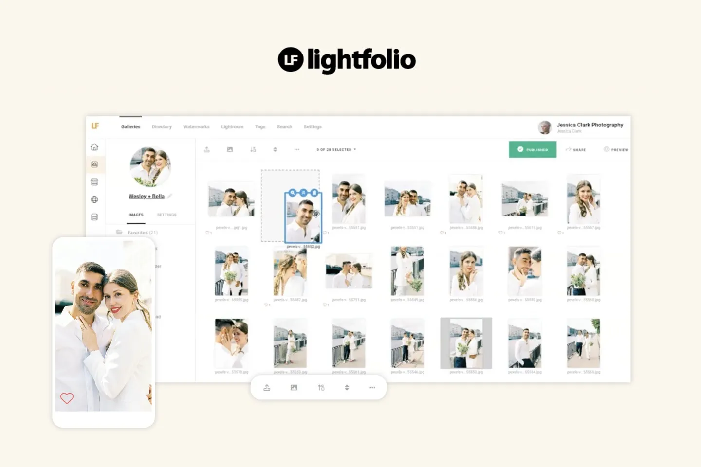 Lightfolio product visual